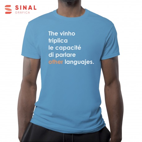 T-shirt "Vinho"