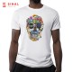 T-shirt "Caveira Floral"