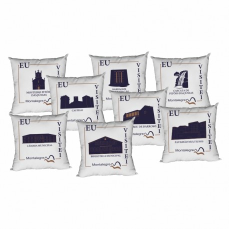 Almofada  "Eu Visitei" Montalegre