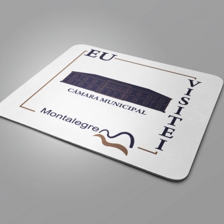 Tapete de Rato "Eu Visitei" Montalegre