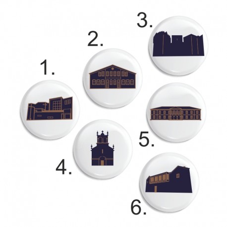 Pin "Eu Visitei Montalegre"