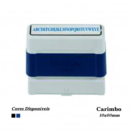 Carimbo Autotintado Retangular