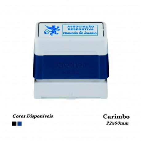 Carimbo Autotintado Retangular