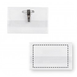 Crachá de Identificação em Acrlico - Acrylic Id Badge