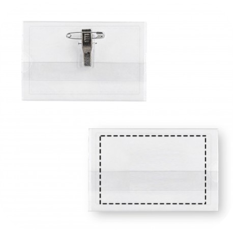 Crachá de Identificação em Acrlico - Acrylic Id Badge