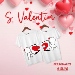 T-shirt dia dos namorados