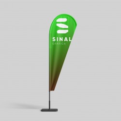 Bandeira Gota Reta S