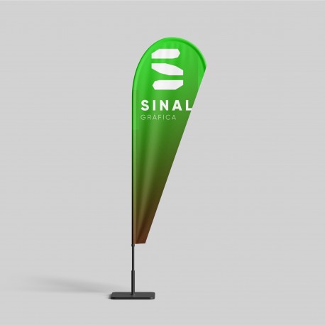 Bandeira Gota Reta S