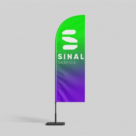 Bandeira Gota Reta M