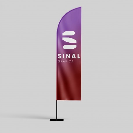 Bandeira Gota Reta L