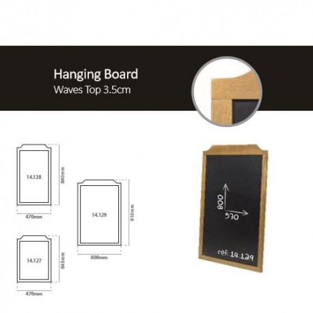 Hanging Board Waves Top