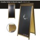 Double-Sided A-board Logo B