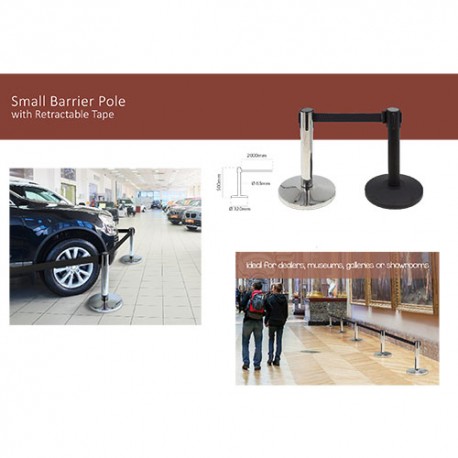Small Barrier Pole